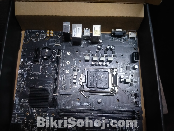 Msi 410 Pro Motherboard| 10 Gen motherboard